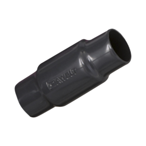 Cople de Aluminio con Recubrimiento Exterior de PVC de 1 1/2" (38 mm) / Interior de Uretano Purpura.