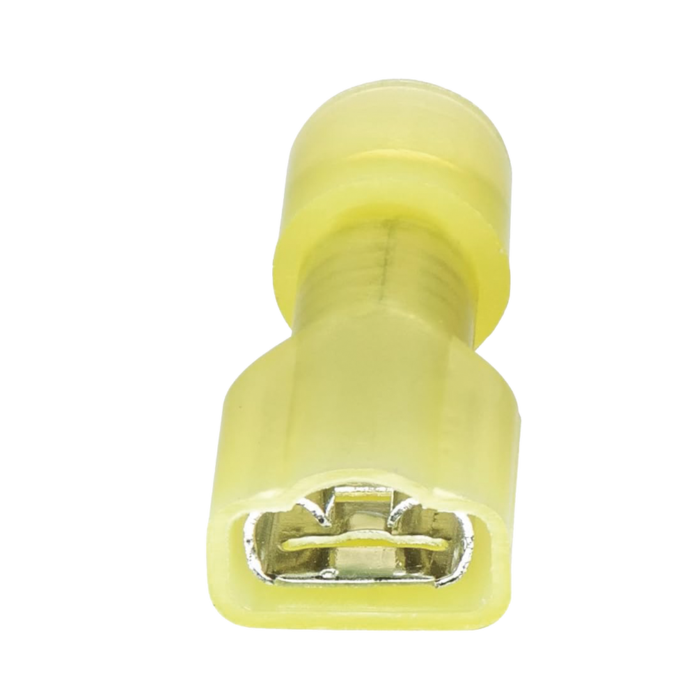Terminal hembra aislada completa / para cables 12-10 AWG / Para baterías con terminal F1 / Paquete de 25 piezas - Imagen 2