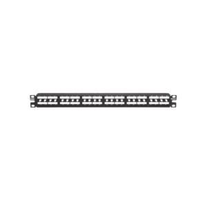 Panel de Parcheo Modular Mini-Com (Sin Conectores), Plano, Sin Blindaje, Alta Densidad, Identificaci?n Pre-Impresa, de 48 Puertos, 1UR