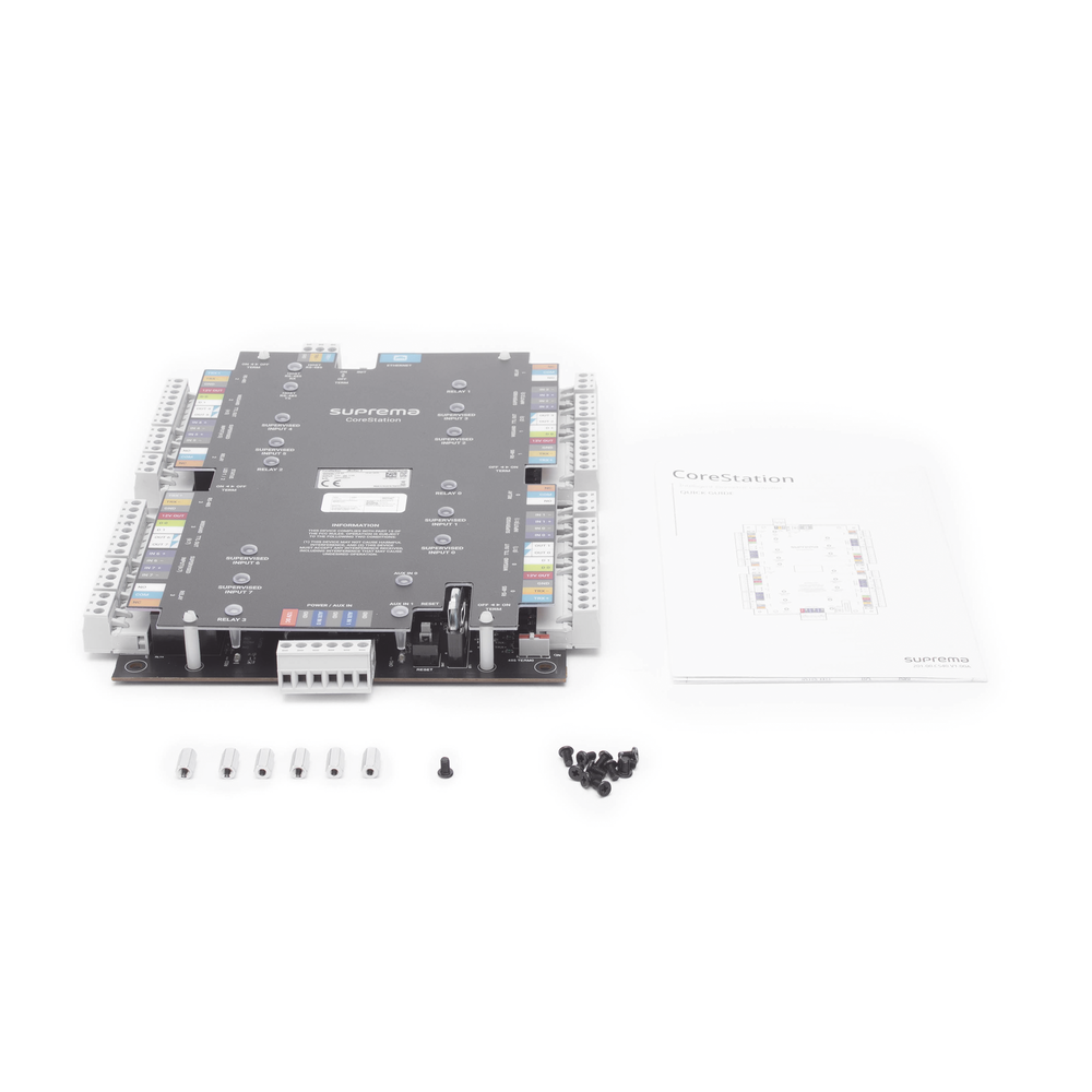 CoreStation Panel de Control de Acceso / Biometría Integrada / Compatible con Sistema de Elevadores / 200,000 Huellas / 4 Puertas - Imagen 6