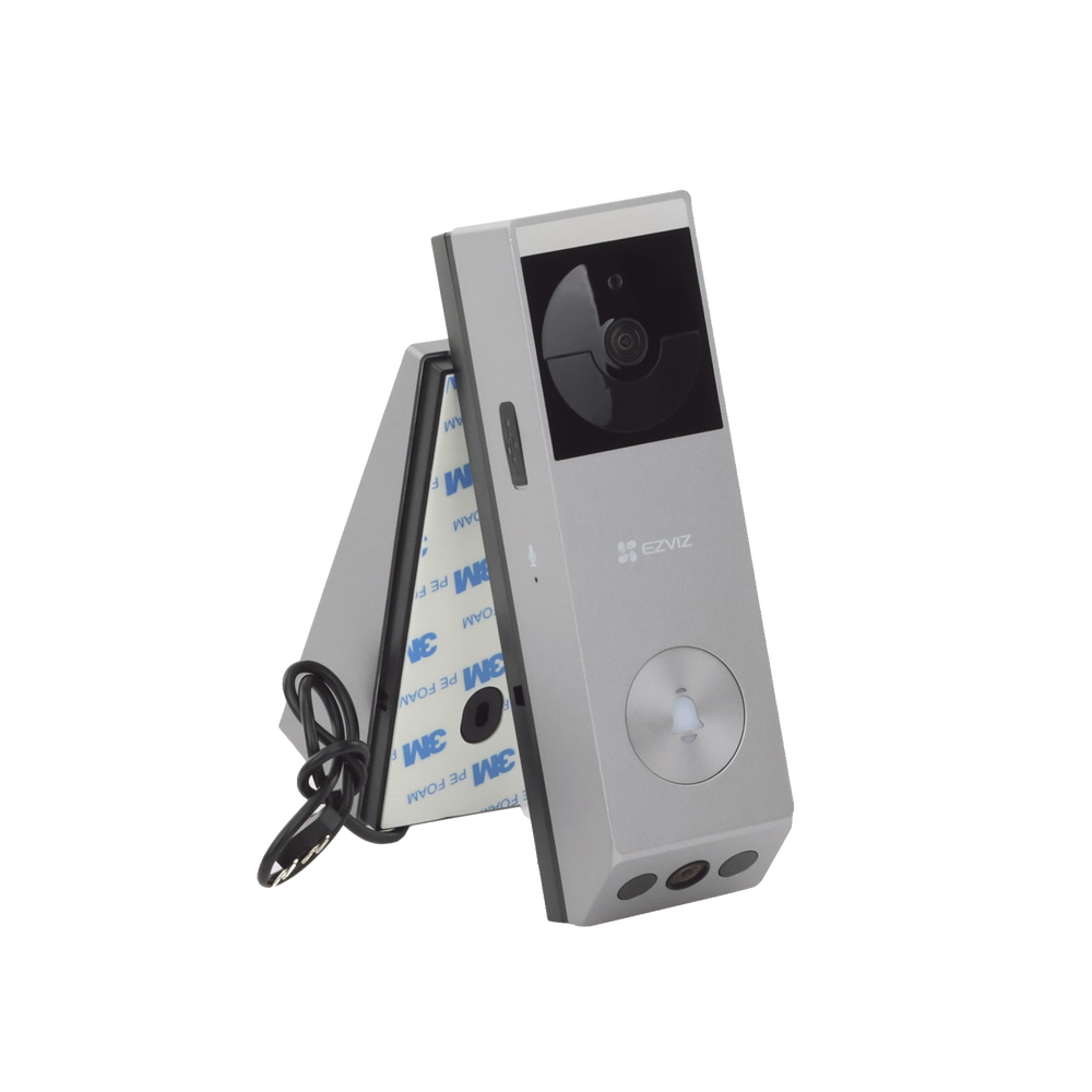 Doorbell de Bater??a Recargable con Transformador de 5Vcc o Panel Solar (Incluye Panel) / 3 megap??xel / Doble Lente / Protecci??n IP65 / Audio de Dos V??as - Imagen 9