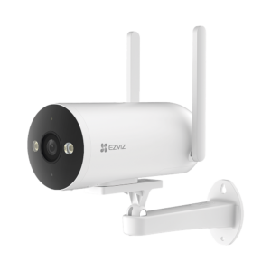 Cǭmara Bala / 4G / Resoluci??n 3 Megapixel (2K) / Visi??n Nocturna en Color / AI Detecci??n de Humanos y Veh??culos / Defensa Activa con Sirena y Luz Estrobosc??pica / IP67