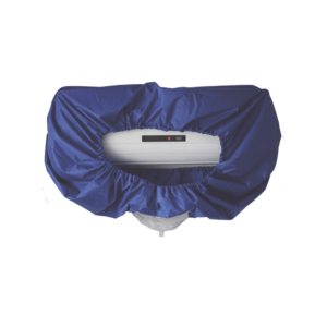 Cubierta Protectora CV2M para Aire Acondicionado / Material PU Impermeable / Salida de Agua Externa / Función Antipolvo / Correa Elástica de Seguridad / Circunferencia 3.2 m / Peso 0.57 kg