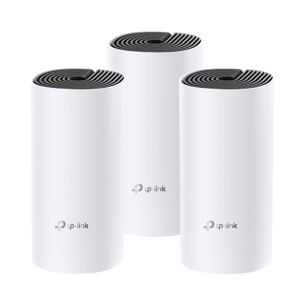 KIT 3 Routers Inalǭmbricos MESH Interior para Hogar / Doble Banda Wi-Fi 5 AC1200 Mbps / 2 Puerto Gigabit WAN/LAN / 2 Antenas Internas / Administraci??n Mediante la App Deco (iOS, Android) - Imagen 4