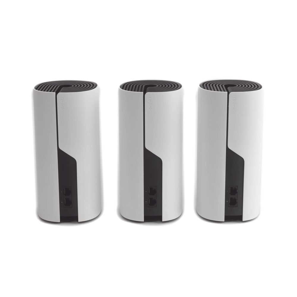 KIT 3 Routers Inalǭmbricos MESH Interior para Hogar / Doble Banda Wi-Fi 5 AC1200 Mbps / 2 Puerto Gigabit WAN/LAN / 2 Antenas Internas / Administraci??n Mediante la App Deco (iOS, Android) - Imagen 8