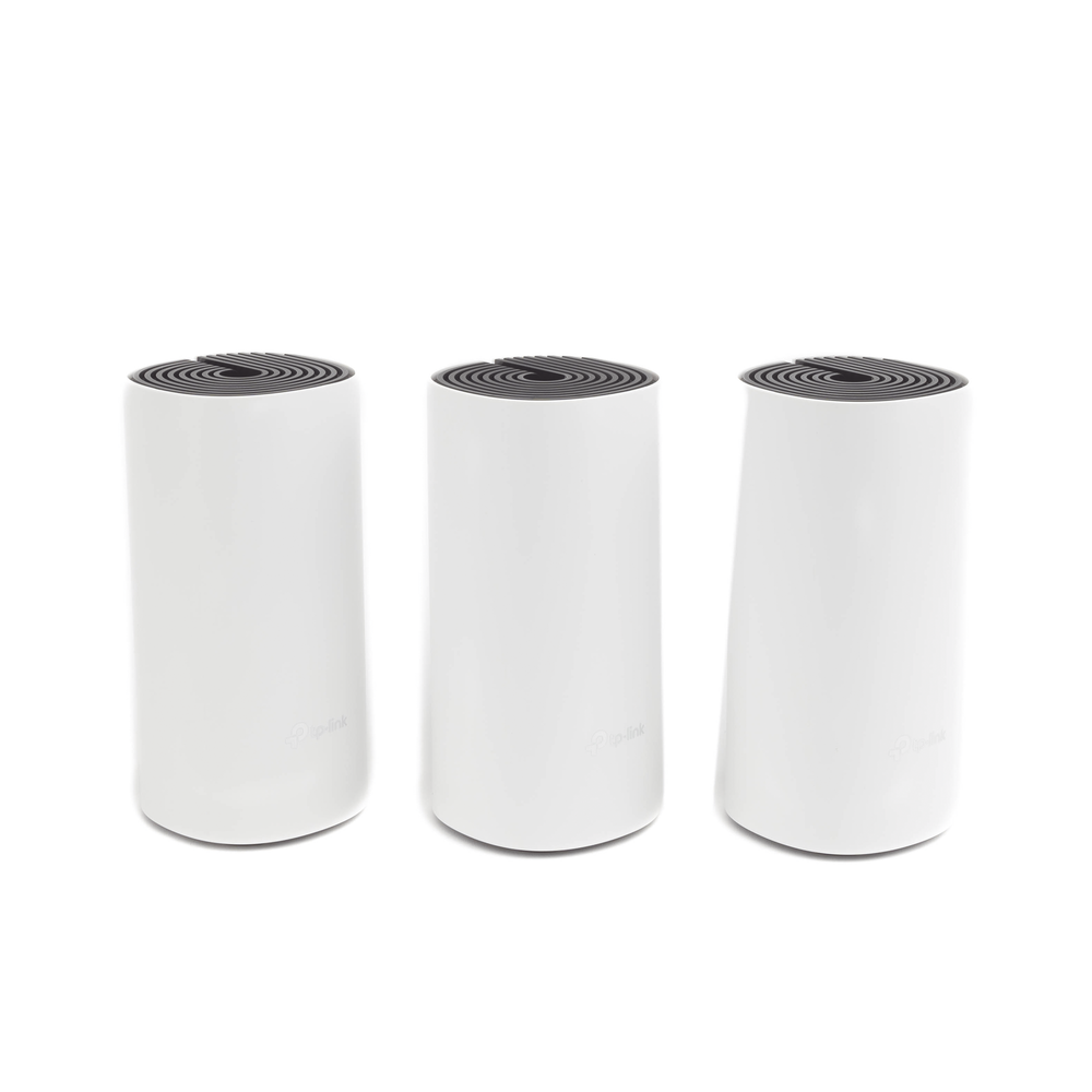 KIT 3 Routers Inalǭmbricos MESH Interior para Hogar / Doble Banda Wi-Fi 5 AC1200 Mbps / 2 Puerto Gigabit WAN/LAN / 2 Antenas Internas / Administraci??n Mediante la App Deco (iOS, Android) - Imagen 3