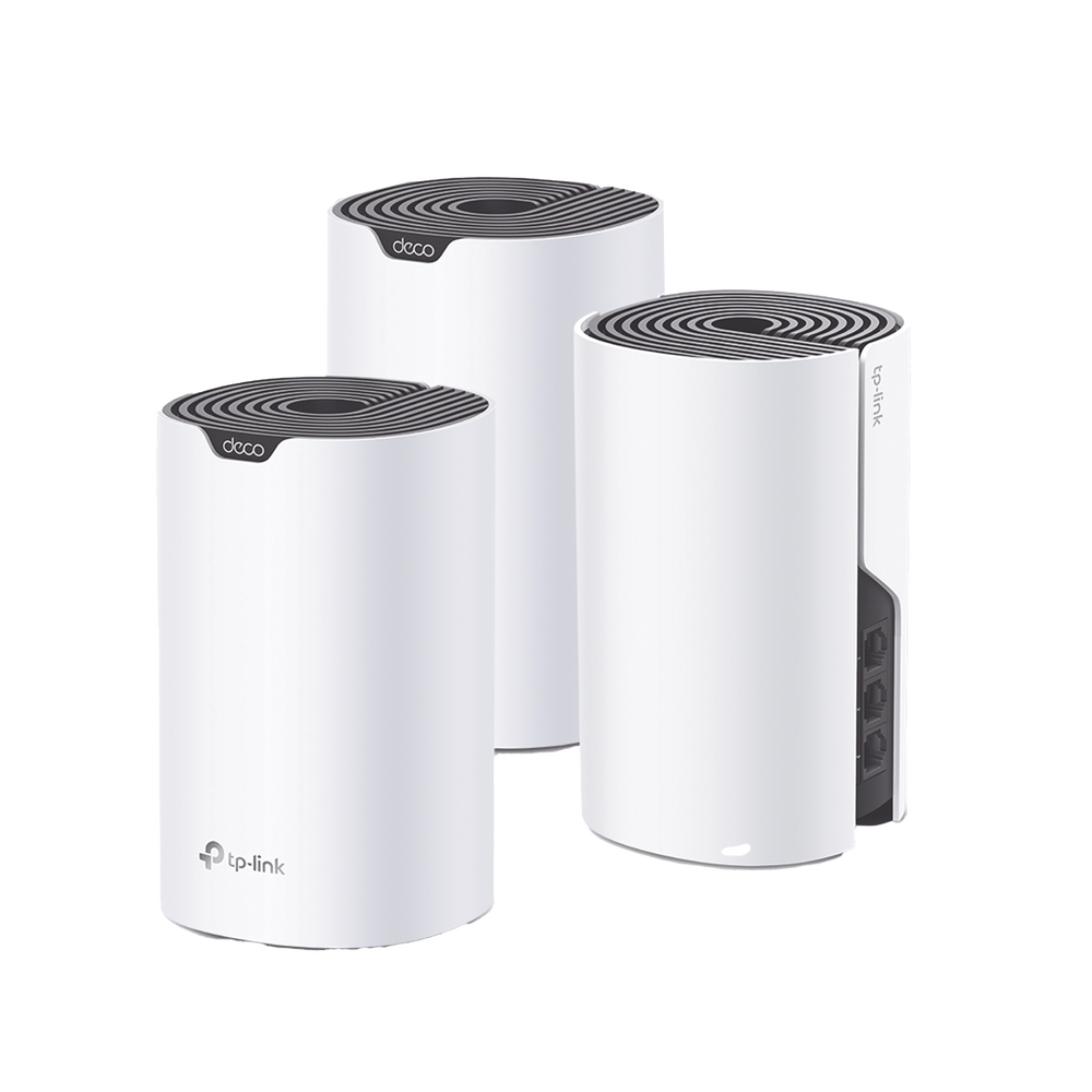 Kit 3 Routers Inalǭmbricos MESH Interior para Hogar / Doble Banda Wi-Fi 5 AC1900 Mbps / 3 Puerto Gigabit WAN/LAN / 3 Antenas Internas / Administraci??n Mediante la App Deco (iOS, Android) - Imagen 2