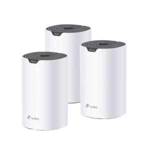Kit 3 Routers Inalǭmbricos MESH Interior para Hogar / Doble Banda Wi-Fi 5 AC1900 Mbps / 3 Puerto Gigabit WAN/LAN / 3 Antenas Internas / Administraci??n Mediante la App Deco (iOS, Android)