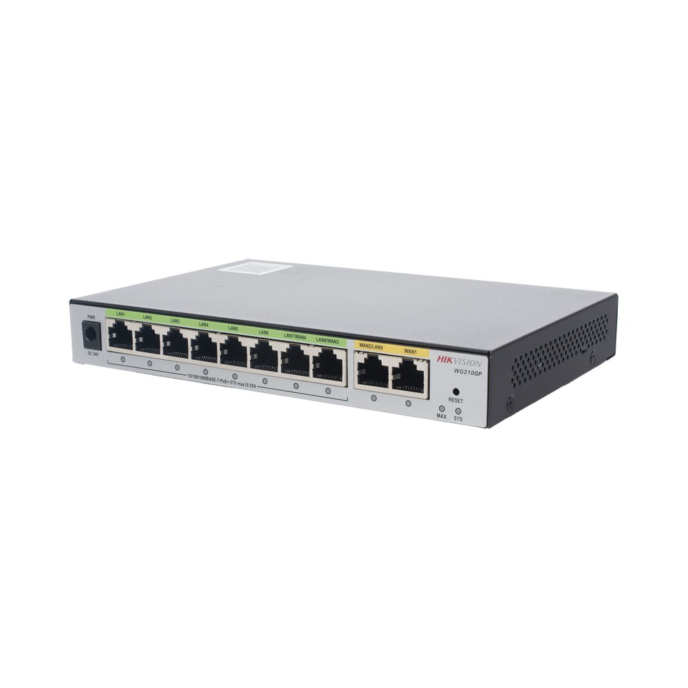 Router Gigabit PoE+ / Ideal para Access Point (AP) / 8 Puertos Gigabit PoE+ / 2 Puertos WAN / Hasta 200 clientes - Imagen 2