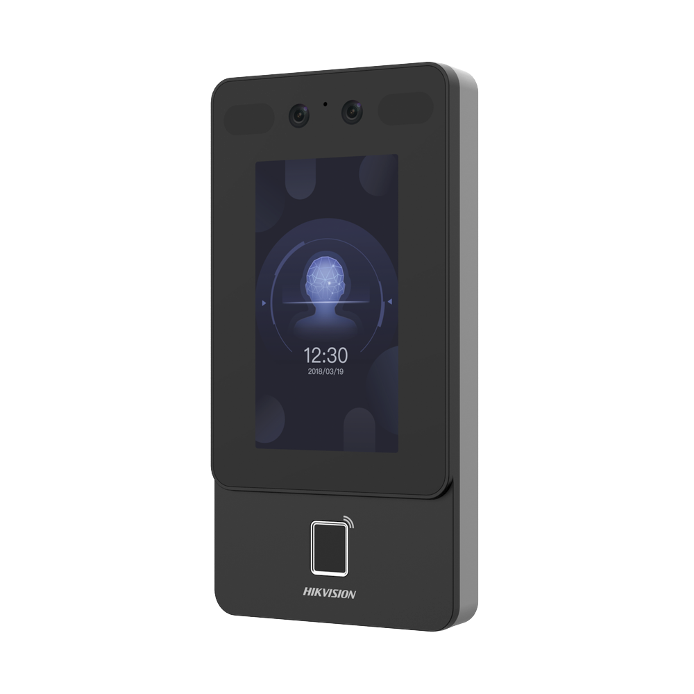 Terminal Min Moe PoE & WiFi de Reconocimiento Facial y Huella con Lector PROX EM / Exterior IP65 / Hasta 1.5 mts en Lectura de Rostro / Soporta P2P / 1,500 Rostros / 3,000 Huellas / Salida 12 Vcd para Chapa / PoE / SIP Estandar / HIK-IA - Imagen 3