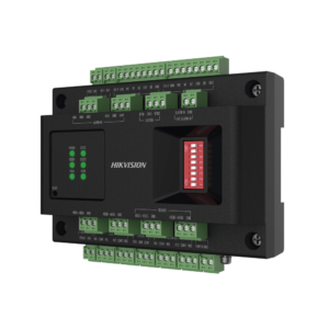 Expansor de 2 Puertas para Paneles de Control de Acceso DS-K27 Series / Comunicación RS-485 / 4 Entradas y 2 Salidas Auxiliares