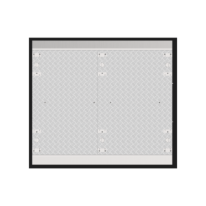 Base PRINCIPAL para Torniquetes de la Serie DS-K3B631 / 1 Carril de 65 cms