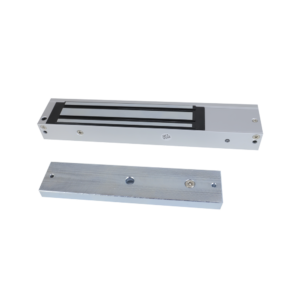 Chapa Magnética de 600 Lbs (272 Kg) / Montaje en Puerta Normal / Certificado CE / Uso en Interior / Magnetismo Anti-residual