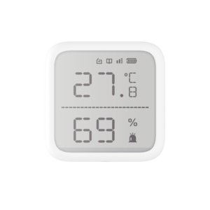 (AX PRO) Detector de Temperatura y Detector de Humedad Inalámbrico / 2.7" de Tamaño / Uso en Interior / Rango de Detección desde  -35°C hasta 99°C