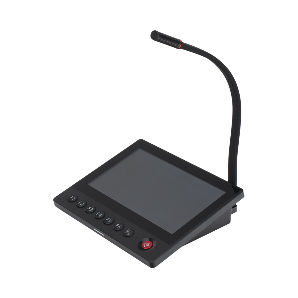 Micrófono IP | 12 VCD | Pantalla Touch 7" | Transmisión en Tiempo Real | Integración con HikCentral Professional - Imagen 2
