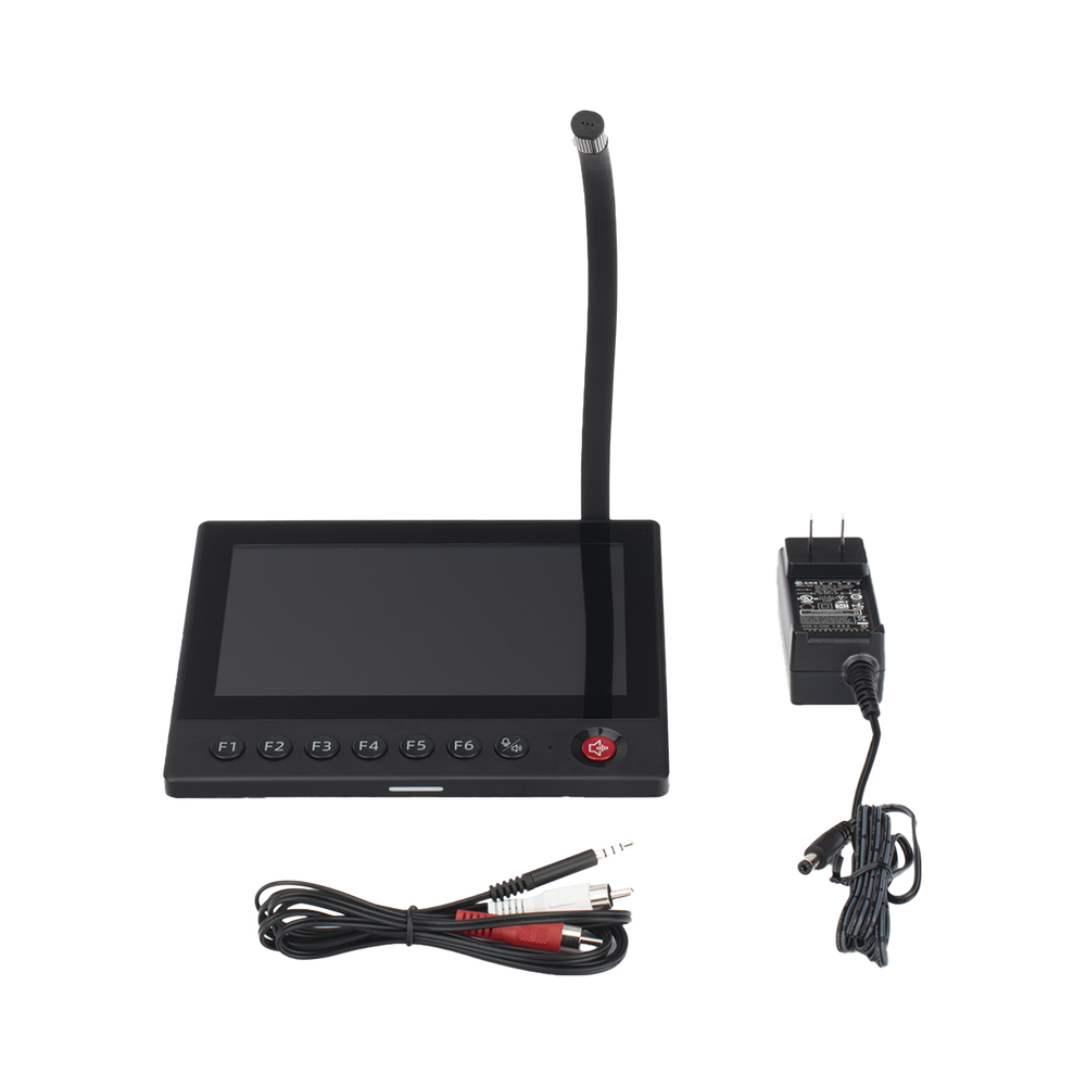 Micrófono IP | 12 VCD | Pantalla Touch 7" | Transmisión en Tiempo Real | Integración con HikCentral Professional - Imagen 5