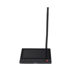 Micrófono IP | 12 VCD |  Pantalla Touch 7" | Transmisión en Tiempo Real | Integración con HikCentral Professional
