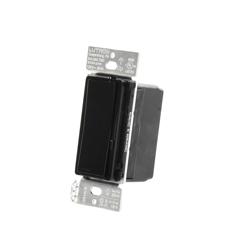 (Caseta Wireless) Atenuador de pared. Aumenta/Disminuye Intensidad de Iluminación. No requiere cable neutro. 150W LED / 600W INC/HAL - Imagen 4