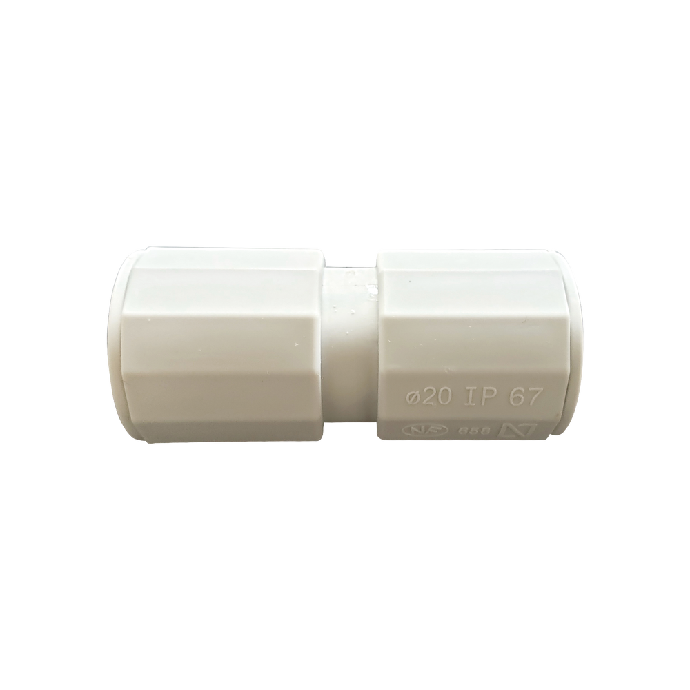 Manguito / Cople Morbidx IP67 libre de halógenos para unir tubería rígida de 40 mm (1 1/2") permite una instalación hermética no necesita pegamento - Imagen 3