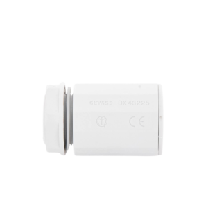 Conector de tubería rígida a caja (Racor), PVC Auto-extinguible, de 25 mm