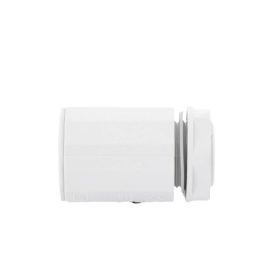 Conector de tubería rígida a caja (Racor), PVC Auto-extinguible, de 50 mm