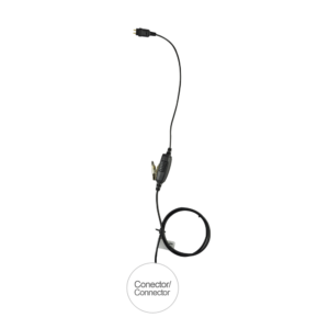 Micr??fono de 1 cable serie LOC para  Motorola MOTOTRBO XPR6000/ 7000, DGP4150/ 6150/8050/5050