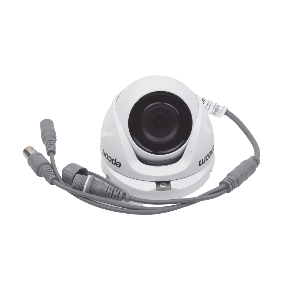 Turret TURBOHD 2 Megapixel (1080p) / METǁLICA / Gran Angular 103?? / Lente 2.8 mm / IR EXIR 20 Mts / Exterior IP66 / TVI-AHD-CVI-CVBS / dWDR - Imagen 2