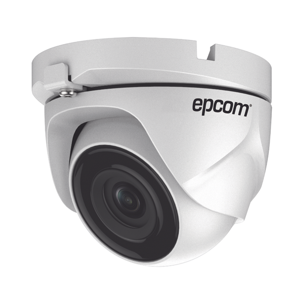 Turret TURBOHD 2 Megapixel (1080p) / METǁLICA / Gran Angular 103?? / Lente 2.8 mm / IR EXIR 20 Mts / Exterior IP66 / TVI-AHD-CVI-CVBS / dWDR