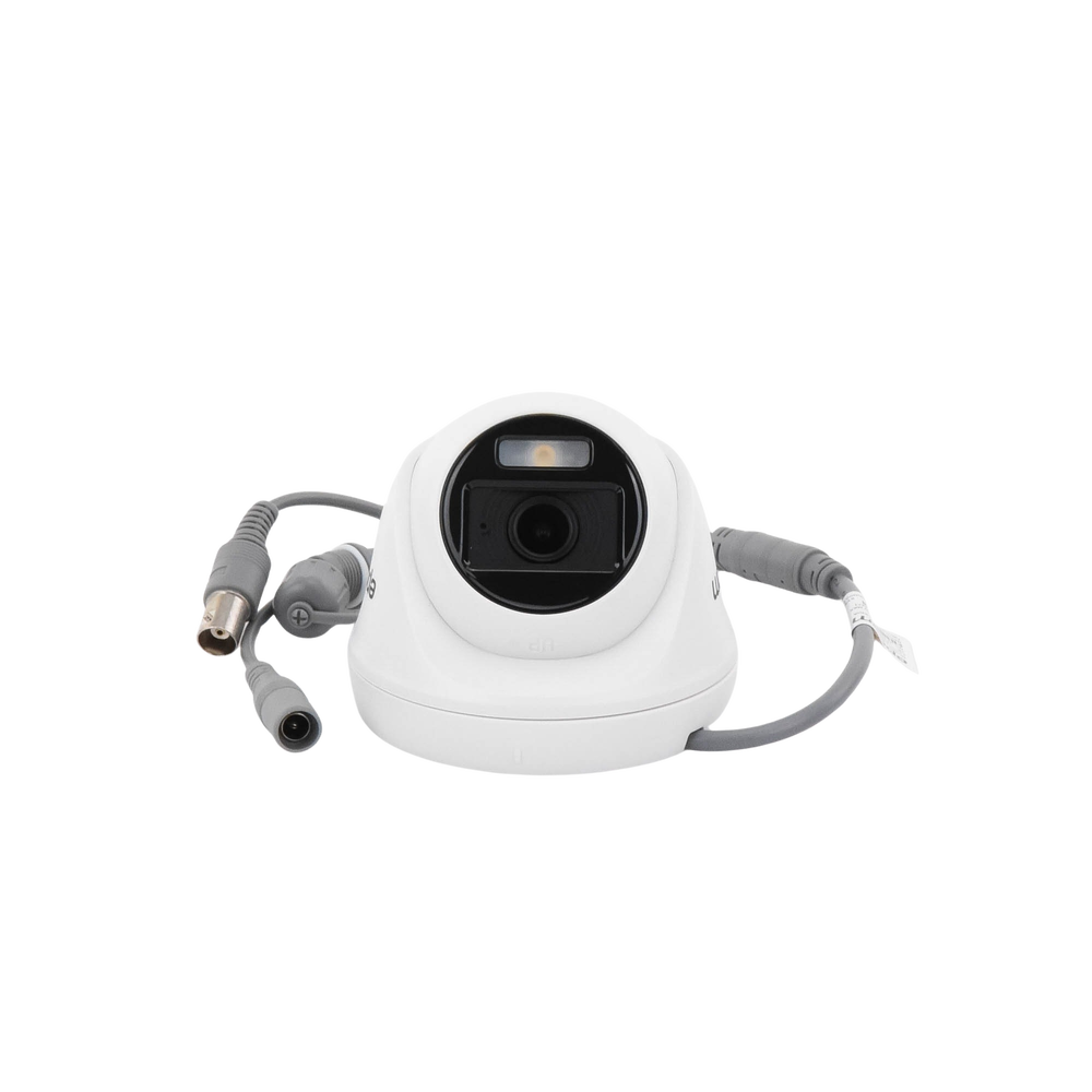 Turret TURBOHD 2 Megap??xel (1080p) / Imagen a color 24/7 / Lente 2.8 mm / Policarbonato / Luz Blanca 20 mts / Interior / Microfono Integrado / TVI-AHD-CVI-CVBS / dWDR - Imagen 3