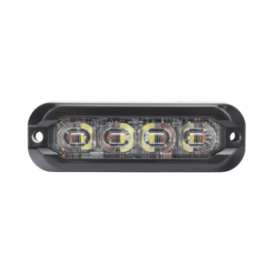 Luz perimetral , 8 LED Ultra Brillantes, Dual Color Rojo / Claro