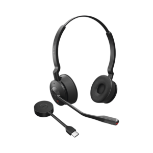 Jabra Engage 55, Auricular stereo versi??n MS con aislamiento de ruido activa, adaptador DECT USB-A (9559-450-125)