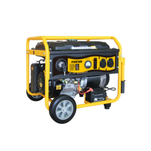 Generador a Gasolina / Planta de Emergencia de 6.5KW, 220Vac 2 Fases, Jaula con Ruedas para Fǭcil Traslado y Encendido Electr??nico