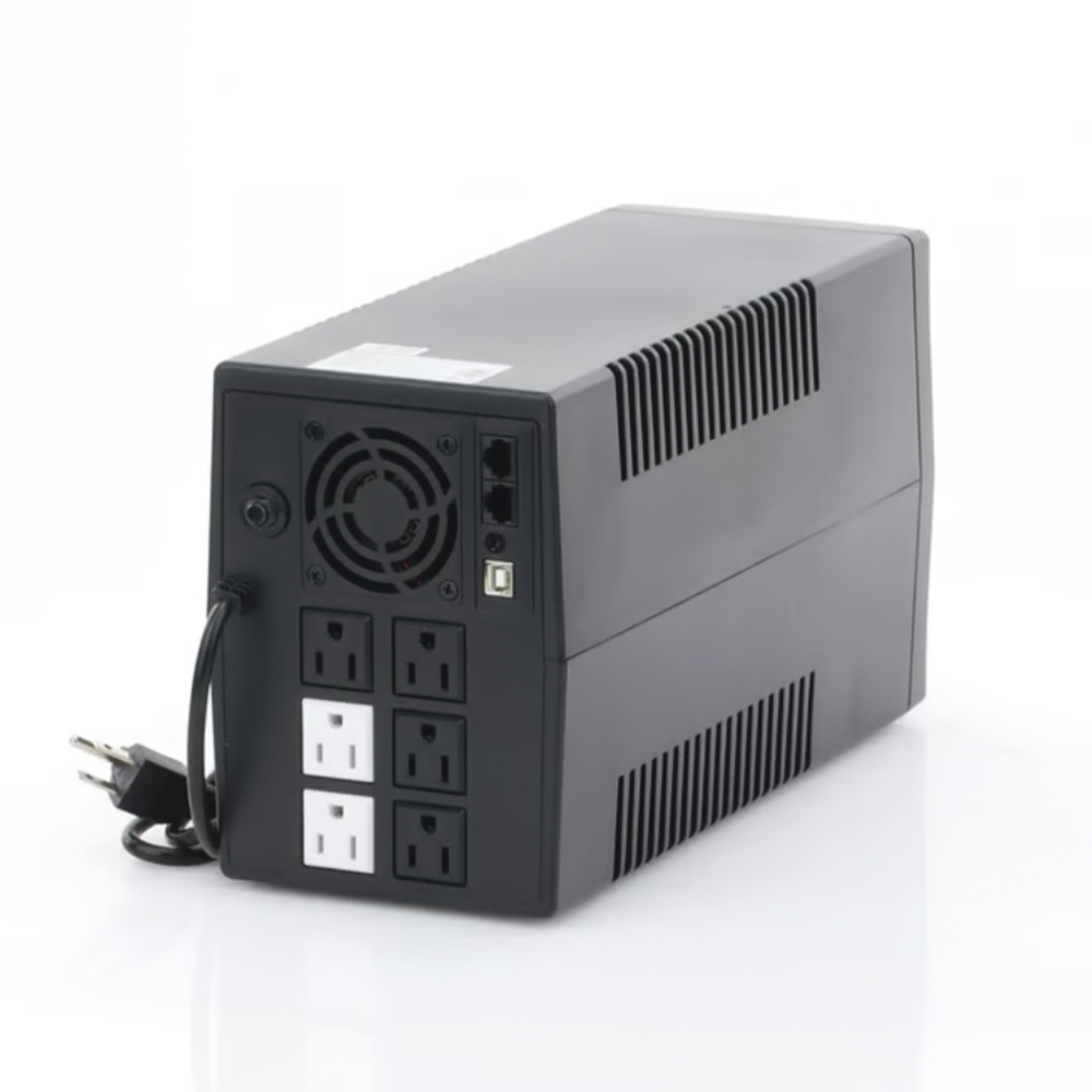 UPS de 1200VA/720W / Topología Línea Interactiva / Entrada y Salida 120 Vca / Clavija NEMA 5-15P / 6 Tomas NEMA 5-15R - Imagen 6