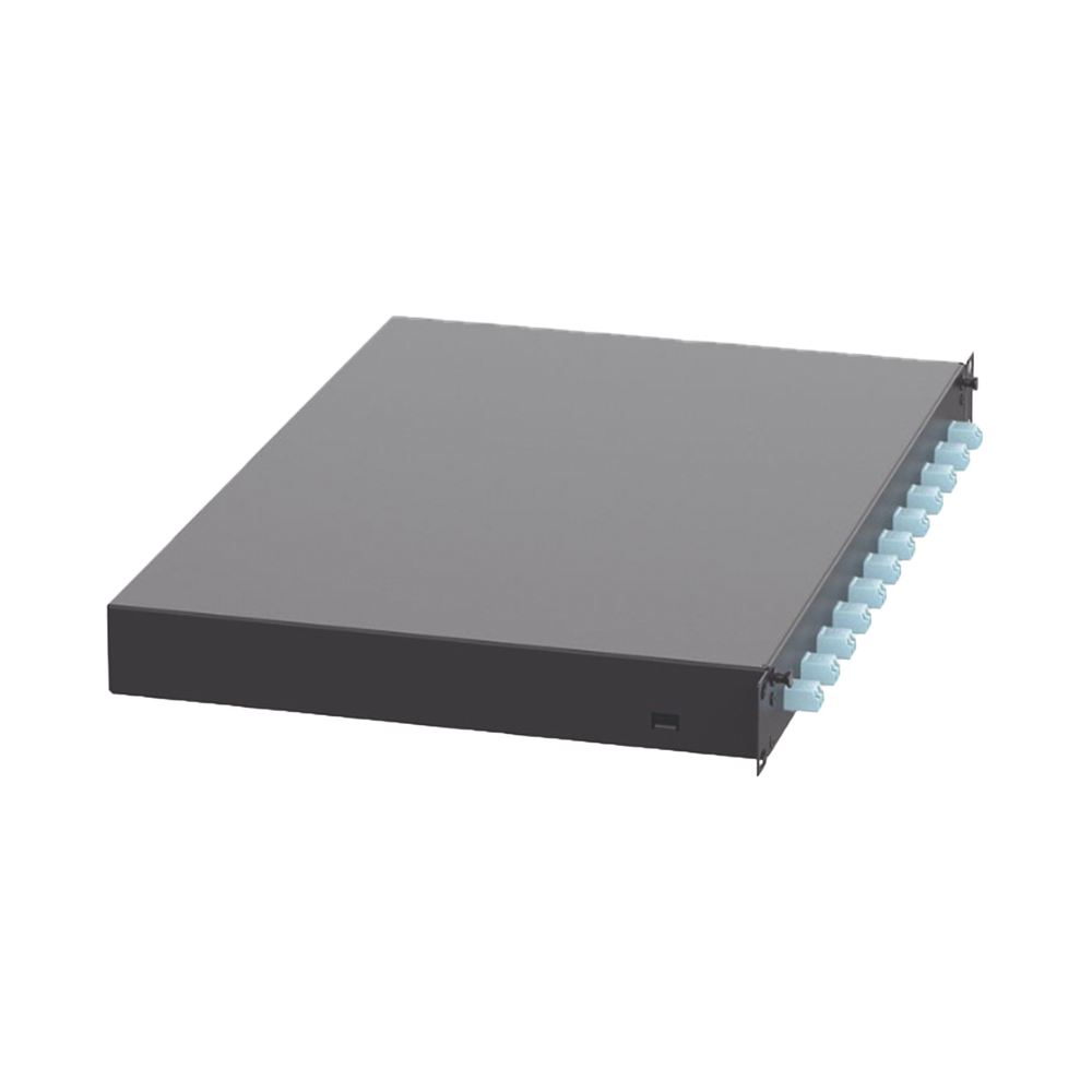 Distribuidor de Fibra ?ptica, Con 12 Conectores LC Duplex (24 Fibras), Para Fibra Multimodo OM3/OM4, 1 UR - Imagen 3