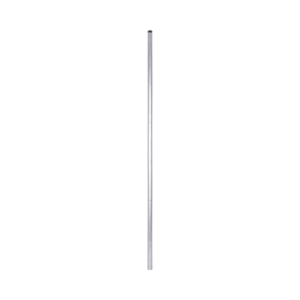 Poste de esquina fabricado en tubo galvanizado con 5 perforaciones para aisladores.