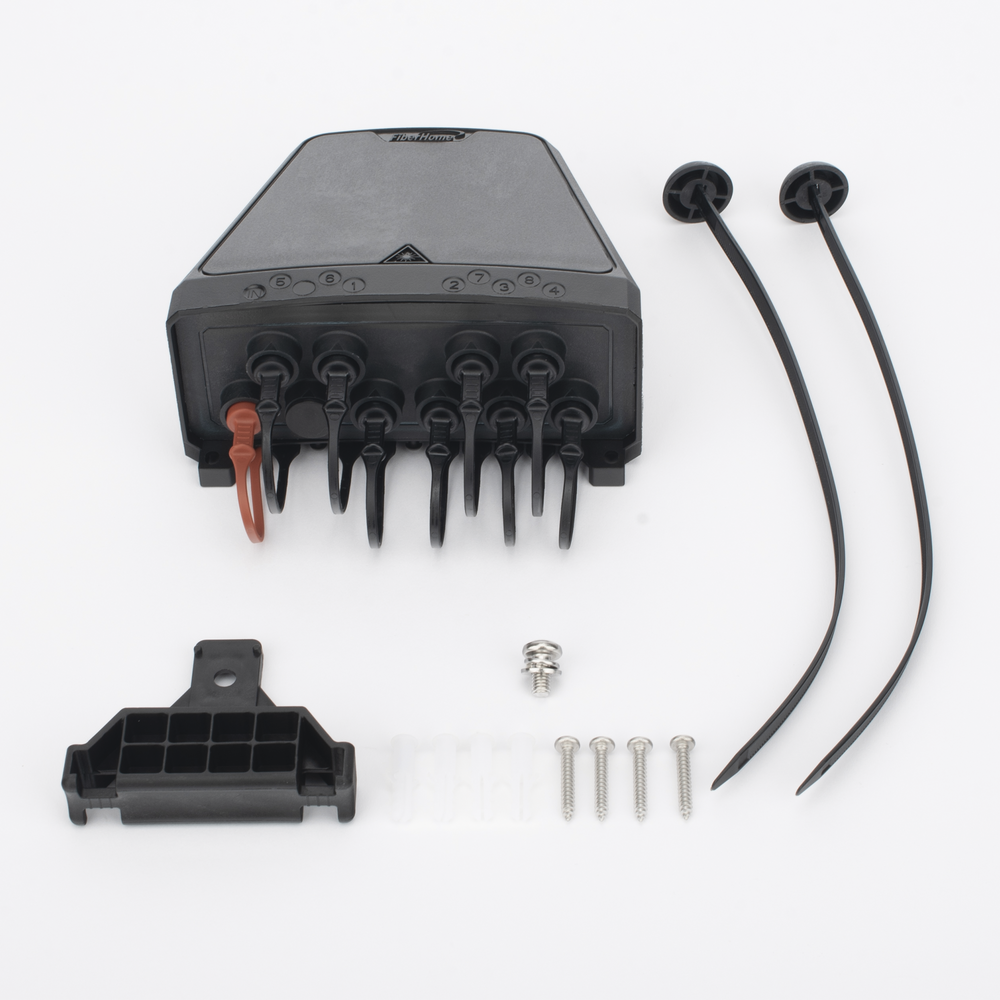 Caja NAP Final Preconectorizada EASYCONN?? de FiberHome para Exterior con Splitter 1:8 30/70 - Imagen 5