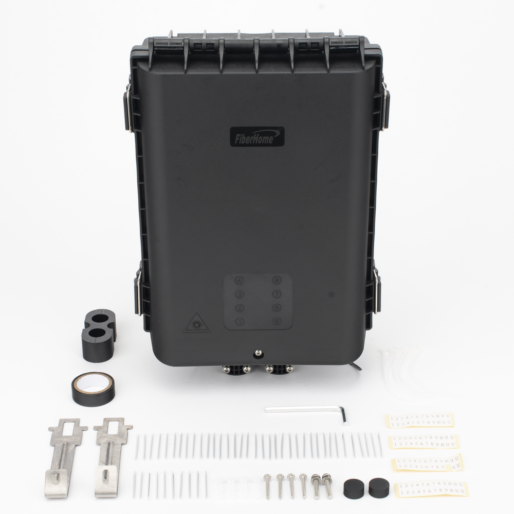 HUB Box Preconectorizada EASYCONN?? de FiberHome para Exterior, IP68, Hasta 96 Empalmes, Incluye 2 Splitters 1*4 - Imagen 8