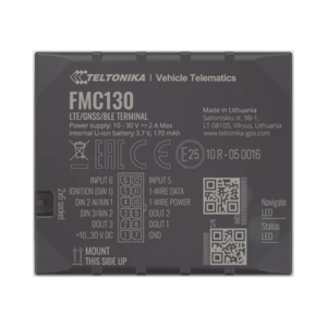 Profesional Rastreador Vehicular (GPS) 4G LTE CAT 1 y 2G / Identificación de Conductores / Bloqueo Remoto / Detección de Jammer / Sensores Bluetooth / Múltiples I/O