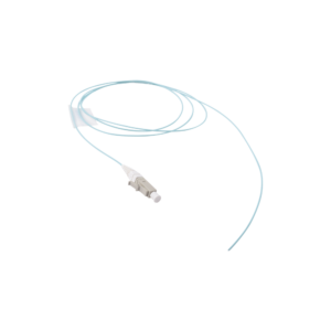 Pigtail de Fibra ?ptica LC Simplex, Multimodo OM3 XGLO 50/125, LS0H, Color Aqua, 1 Metro (3.28 Pies)