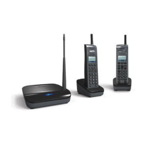 Sistema Telef??nico Inalǭmbrico SIP de Largo Alcance, Incluye Base y Dos TelǸfonos Inalǭmbricos, Soporta 10 Cuentas SIP, Hasta 4 Llamadas Simultaneas,