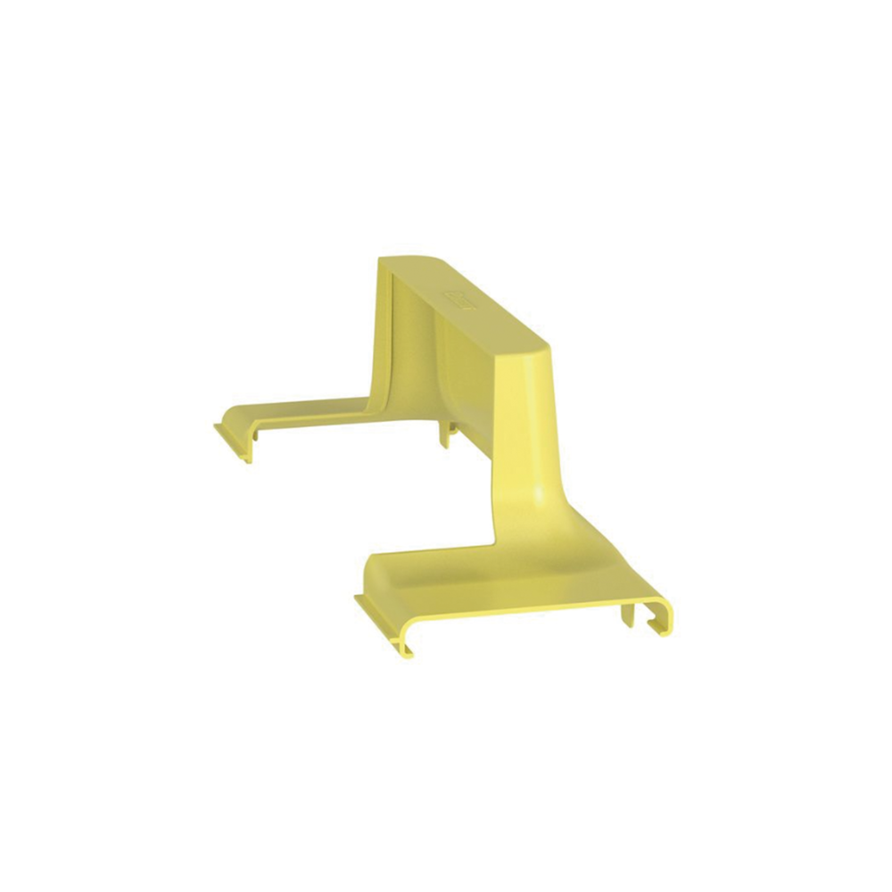 Tapa de Bajada Vertical FRSPJ4X4LYL, Para Canaleta FiberRunner® 12X4, Color Amarillo - Imagen 2