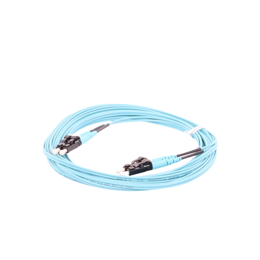Jumper de Fibra Optica Multimodo 50/125 OM3, LC-LC Duplex, OFNR (Riser), Color Aqua, 5 Metros (16.40 Pies) - Imagen 7