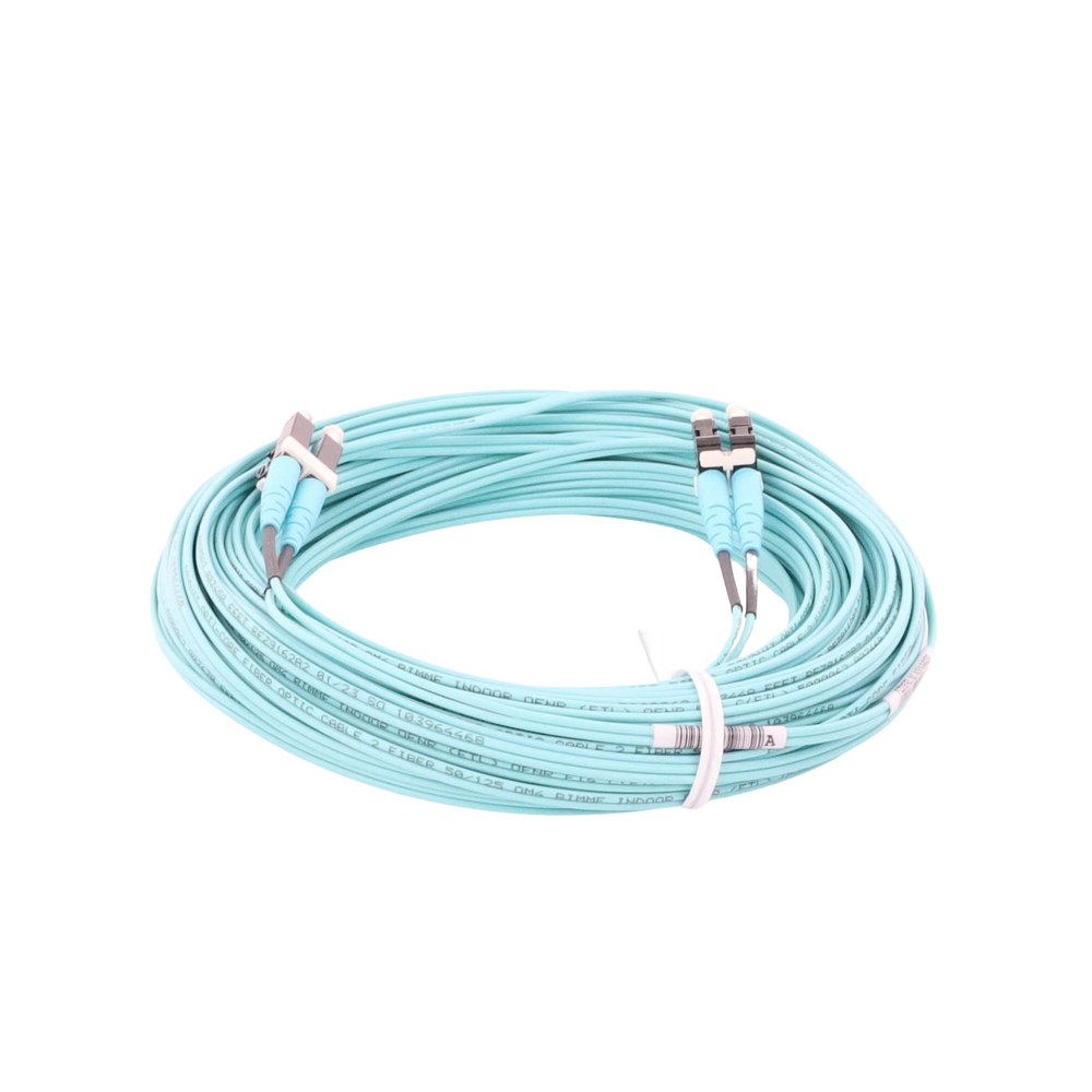 Ofnr Script Jumper de Fibra Optica Multimodo 50/125 OM4, LC-LC Duplex, OFNR (Riser ...