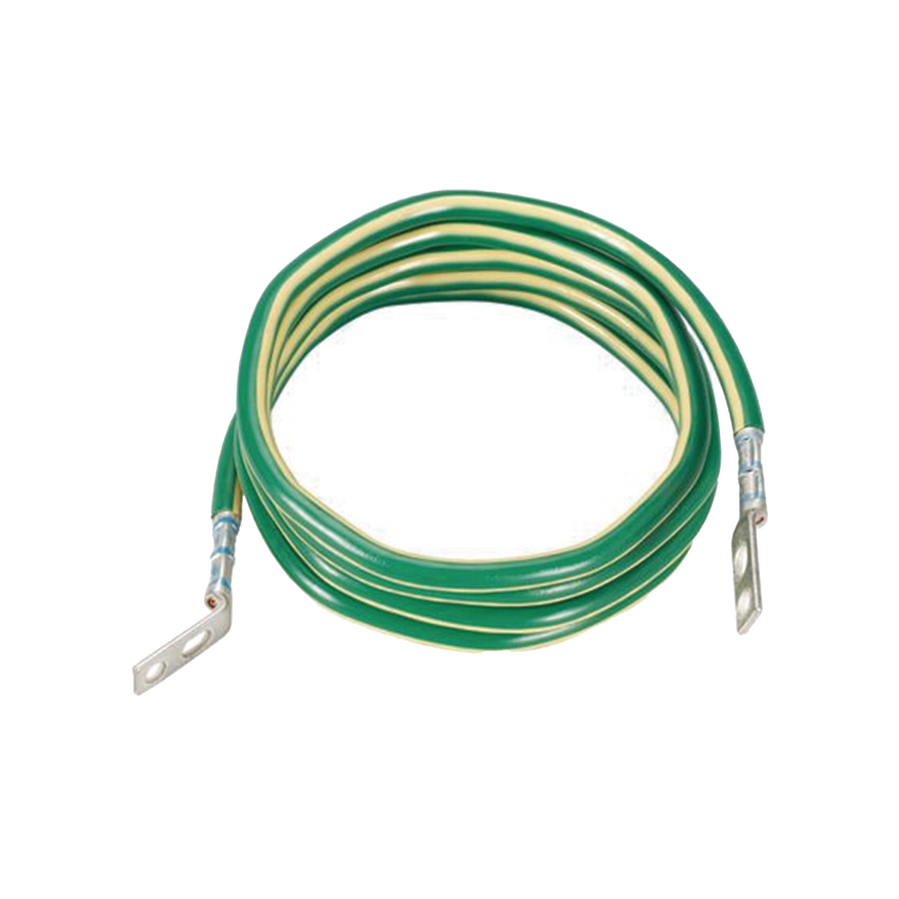 Lcc6 Jumper para Aterrizar Equipos, 6 AWG, con Terminal Doblada a 45 Grados ...