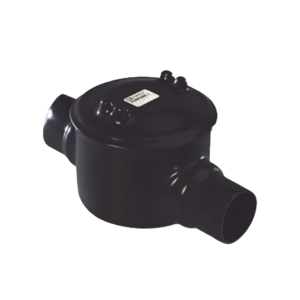 Caja para Áreas Peligrosas con Tapa Tipo GRC de 3/4" (19 mm) con Recubrimiento de PVC e  Interior de Uretano.