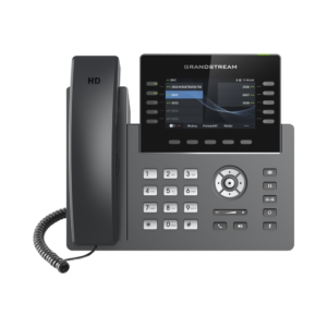 TelǸfono IP Wi-Fi, Grado Operador, 10 l??neas SIP con 5 cuentas, pantalla a color 4.3", puertos Gigabit, Bluetooth, PoE, codec Opus, IPV4/IPV6 con gesti??n en la nube GDMS