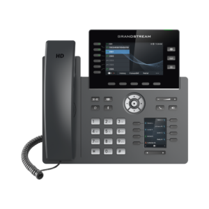 TelǸfono IP Wi-Fi, Grado Operador, 6 l??neas SIP con 6 cuentas, pantalla a color 4.3", puertos Gigabit, Bluetooth, PoE, codec Opus, IPV4/IPV6 con gesti??n en la nube GDMS