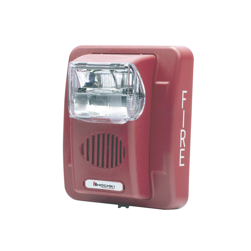 Sirena Estrobo, 24 Vcd, Multi-Candela 15 hasta 110 cd, Montaje En Pared, Color Rojo, Serie HEC3 (0500-06020), Hochiki - Imagen 4