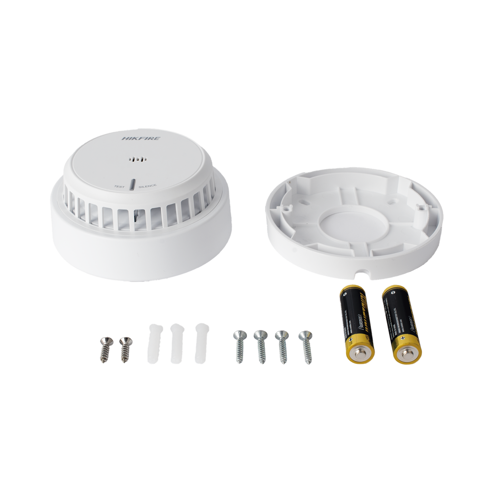 (HikFire) Detector de Humo Óptico Hikvision / Tecnología Avanzada de Detección de Incendios / Alarma Temprana y Fiabilidad Certificada / Soporta Salida de Alarma - Imagen 2