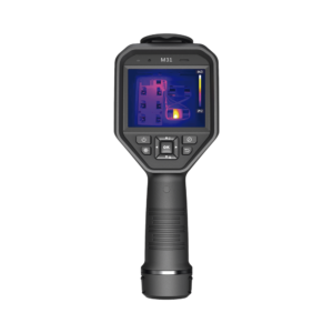 M31 - Cámara Termográfica Portátil Dual / Lente Térmico 9.7 mm (384 x 288) / Lente Óptico (8 Megapixel) / WiFi / IP54 / Ranura MicroSD hasta 64 Gb  / Hasta 5 Horas de Funcionamiento Continuo